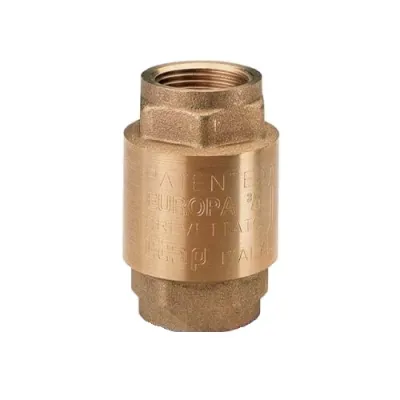 Обратный клапан пружинный EUROPA (латунный шток) Itap 1 1/2 (1000112)