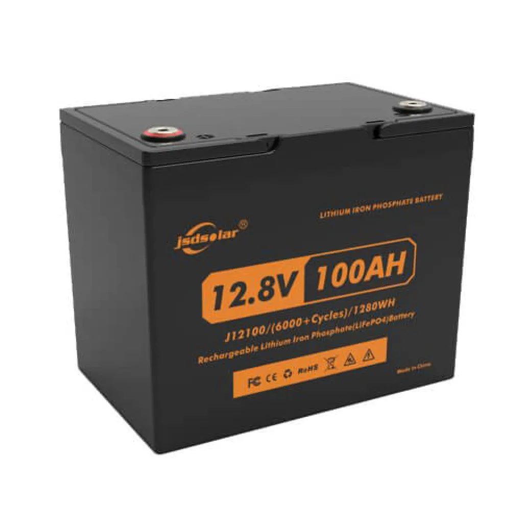 Акумулятор для ДБЖ JSDsolar LiFePO4 12.8V 100Ah BMS (J12100)- Фото 2