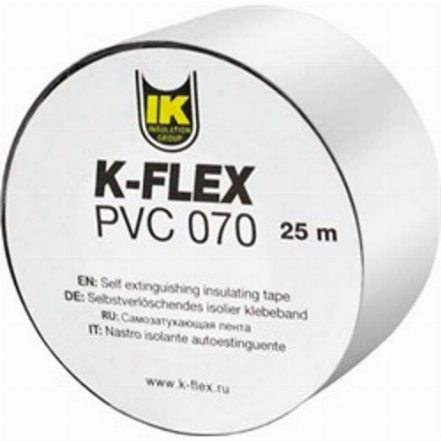 Стрічка самоклеюча K-Flex PVC AT 070 ширина 50мм, 25м