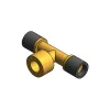 Тройник латунный с трубкой KAN-therm из РО UltraLine 20 Rp1x2"- Фото 2