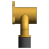 Тройник настенный латунный с ушками типа U из РО UltraLine 16 Rp1x2" L = 41 мм- Фото 4