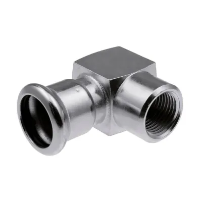 Колено с внутренней резьбой press KAN-therm Steel/Steel Sprinkler 22x1/2