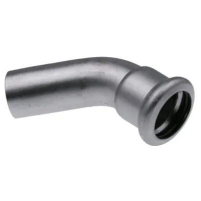 Коліно ніпельне KAN-therm Inox 45°  22 мм