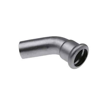Коліно ніпельне KAN-therm Inox 45°  35 мм