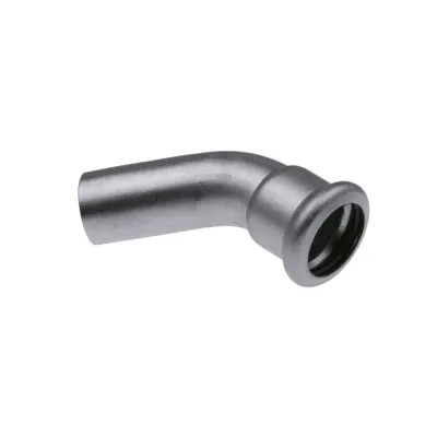 Колено ниппельное KAN-therm Inox 45° 42 мм