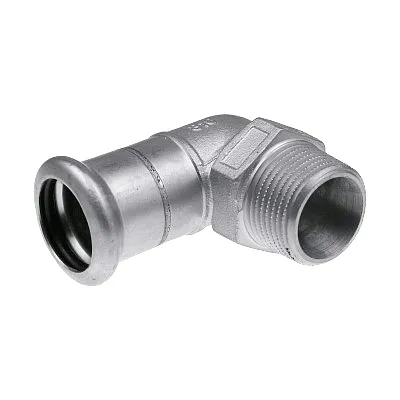 Коліно з зовнішньою різьбою KAN-therm Inox 18 x 1/2" (1609070002)