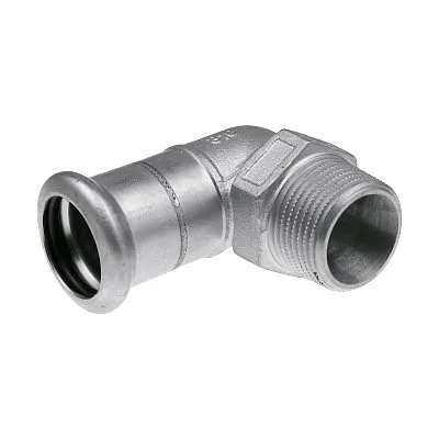 Коліно з зовнішньою різьбою KAN-therm Inox 22 x 3/4" (1609070004)