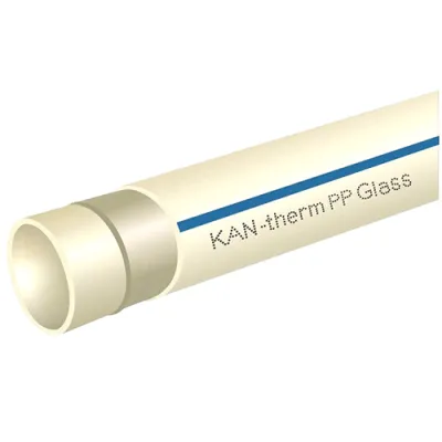 Труба полипропиленова KAN-therm РР Stabi Glass PN 20 DN 75 (03910075)