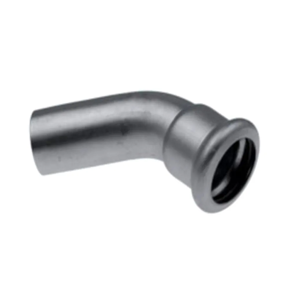 Коліно ніпельне KAN-therm Inox 45°  28 мм