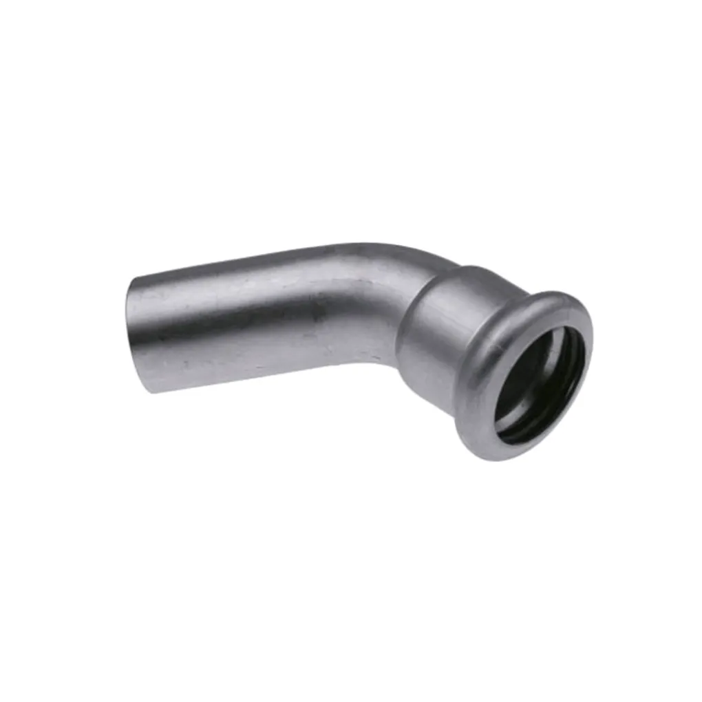 Коліно ніпельне KAN-therm Inox 45° 42 мм