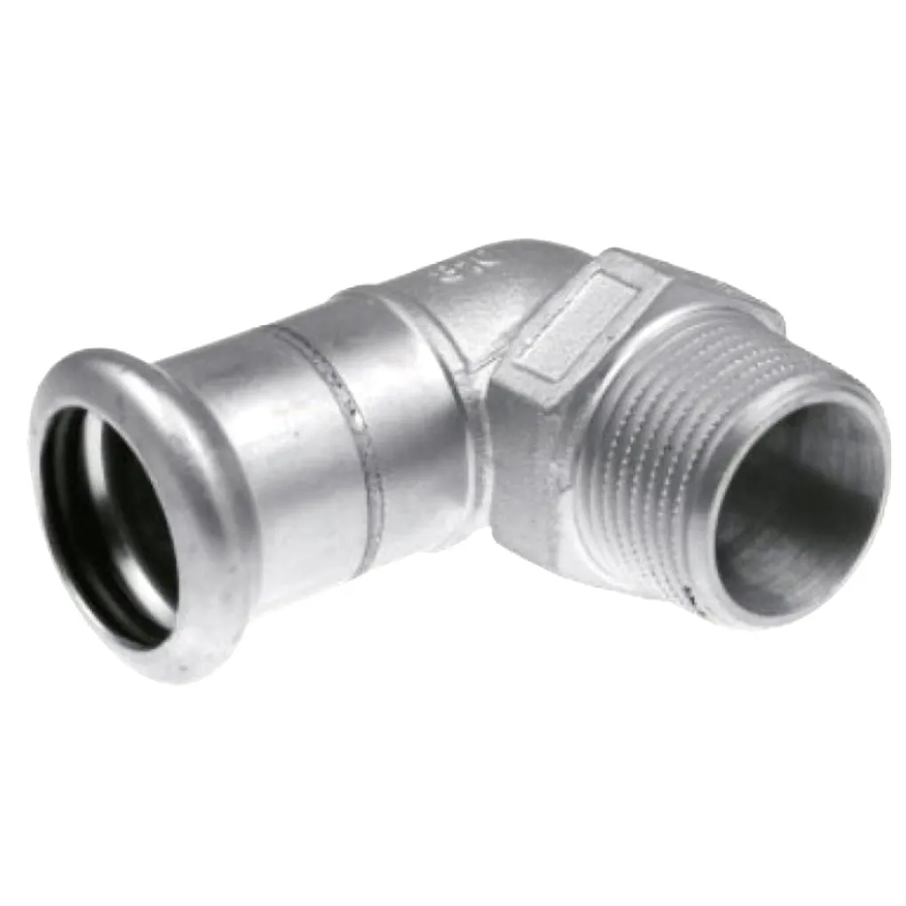 Колено с наружной резьбой KAN-therm Inox 15 x 1/2" (1609070000)
