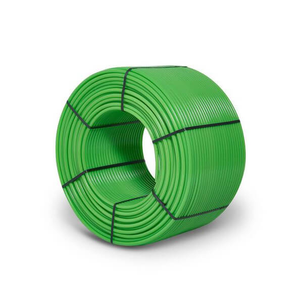 Труба для теплої підлоги Kermi PE-RT x-net 16x2 600 м бухта зелена (SFRPER16060)- Фото 1