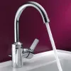 Смеситель для умывальника Kludi ZENTA с донным клапаном, хром- Фото 2