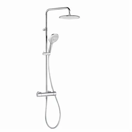 Душова система з термостатом Kludi Freshline Dual Shower System хром (6709205-00)