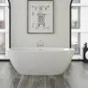 Ванна акрилова Knief Loom XS 170х85 з щілинним переливом- Фото 2