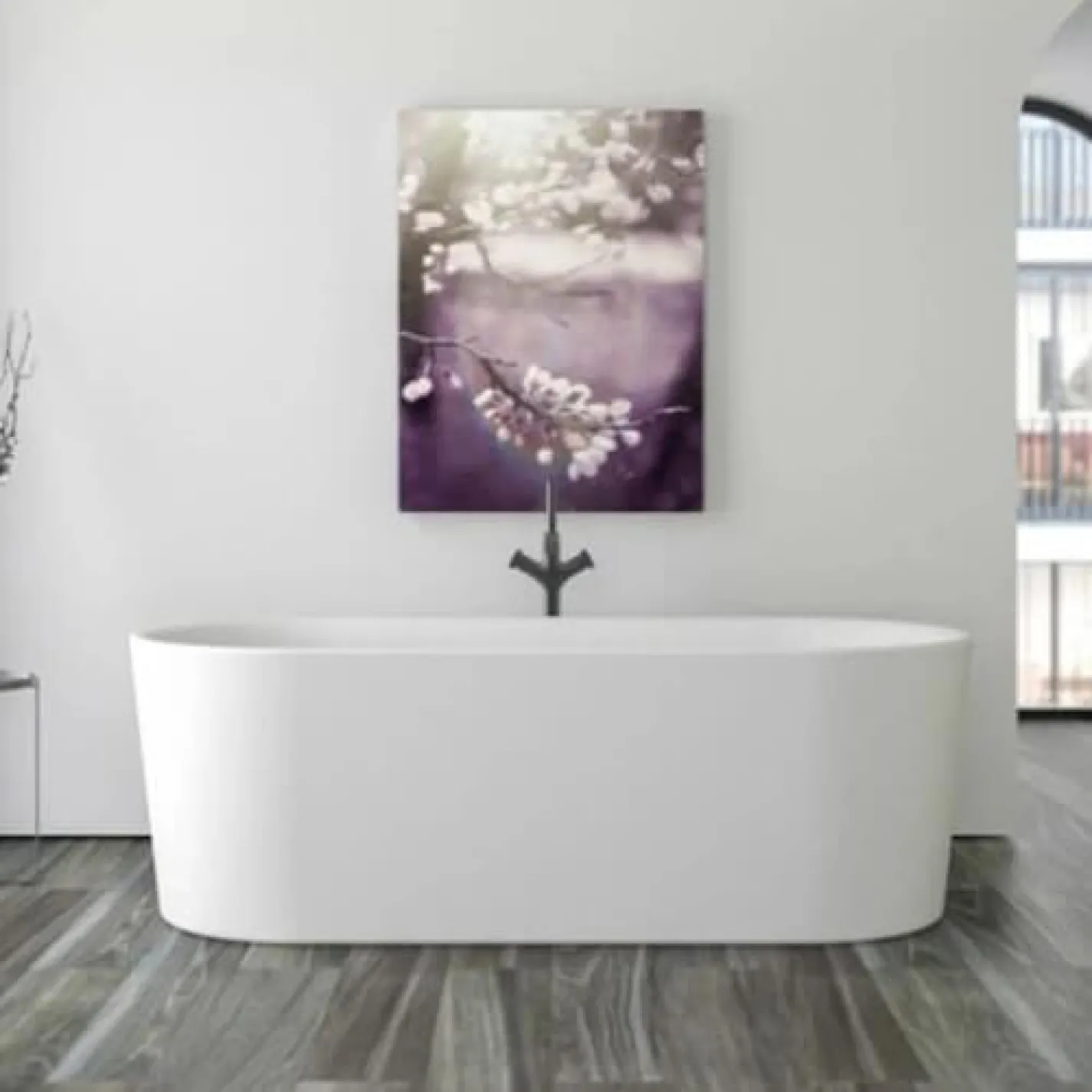 Ванна акриловая Knief Fresh 180x80 с круглым переливом - Фото 1