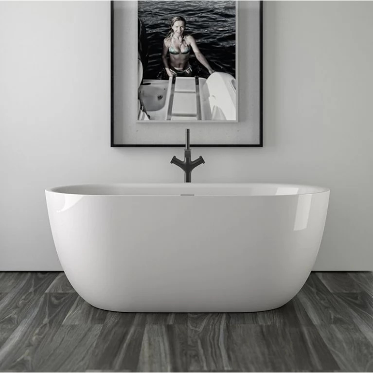 Ванна акрилова Knief Style 1500х790 з переливом Slot overflow- Фото 3