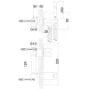 Набір гігієнічного душу Kohlman Excelent хром (QW138H) - Фото 2