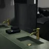 Змішувач для раковини Kohlman Axel Gold QB100AGD- Фото 3