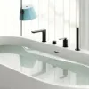 Змішувач на борт ванни Kohlman Experience Black QB244EB- Фото 2