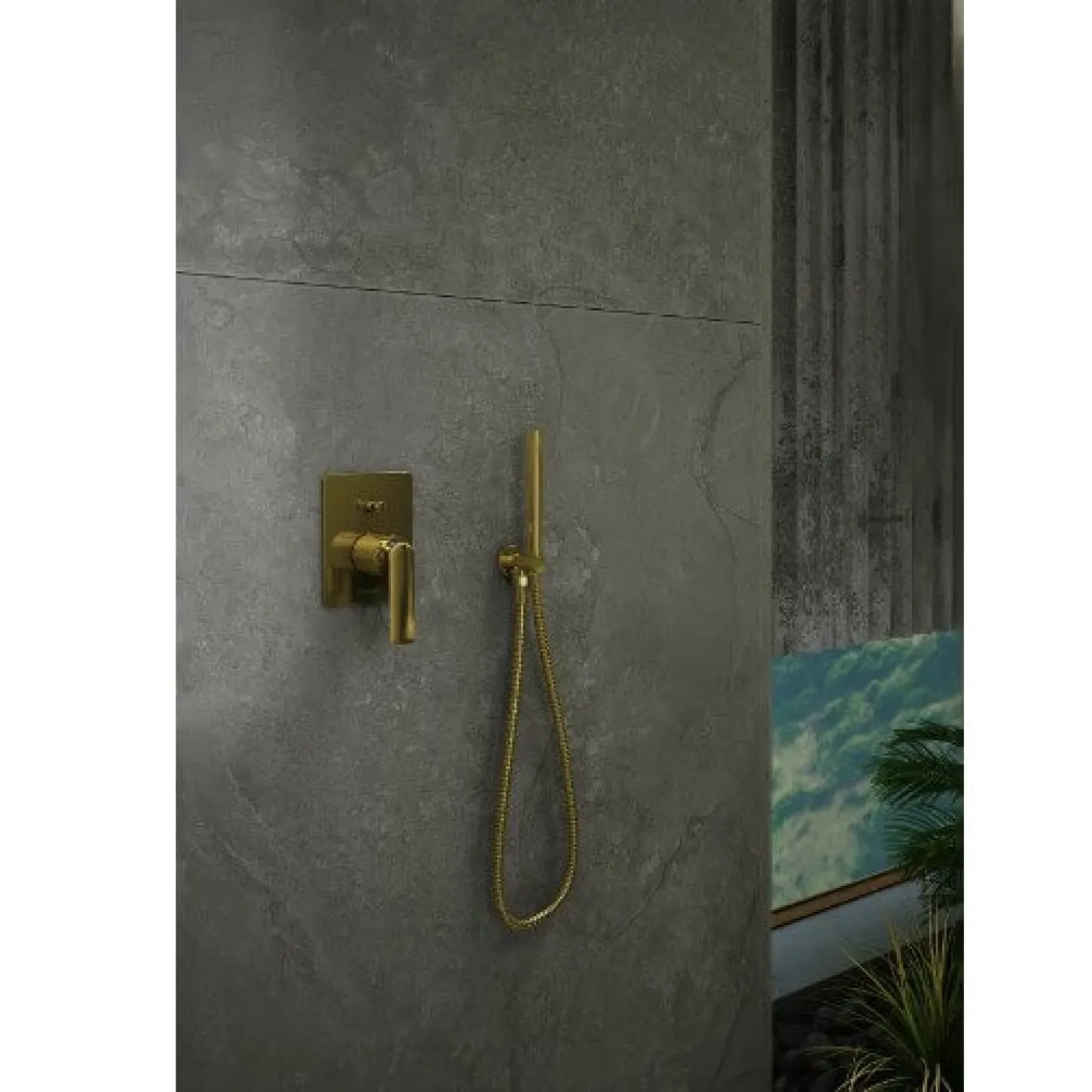 Душова система Kohlman EXPERIENCE 30 GOLD + BOX прихований монтаж (QW210EGDR30) - Фото 2