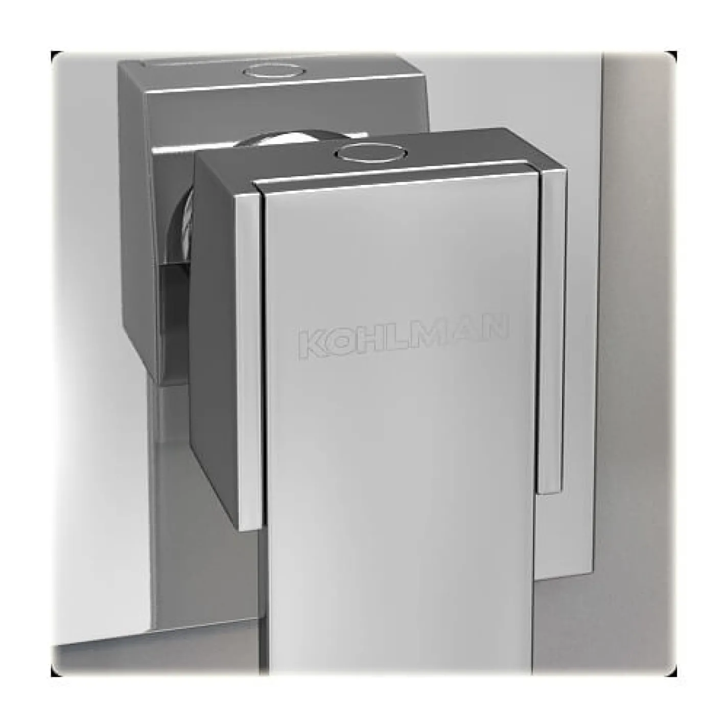 Набір гігієнічного душу Kohlman Excelent хром (QW138H)  - Фото 3