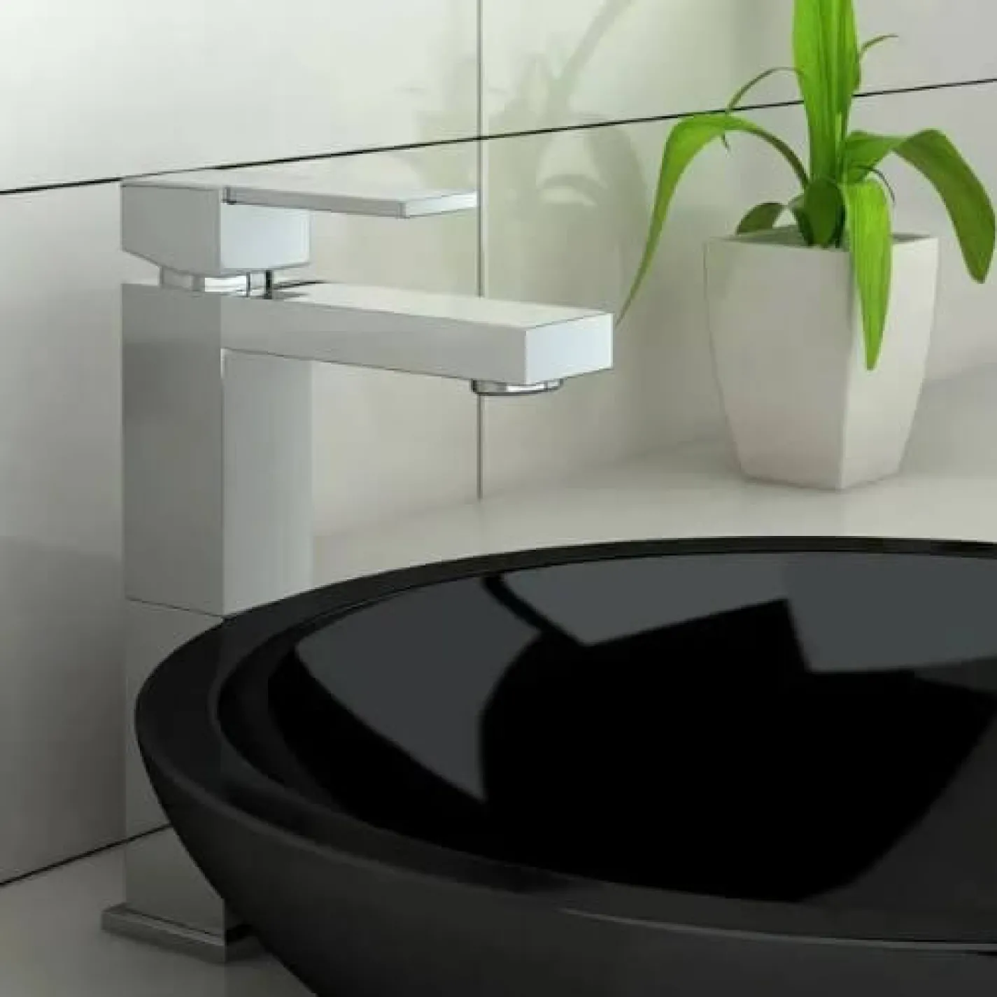Змішувач для раковини Kohlman Excelent хром (QB170H)  - Фото 1