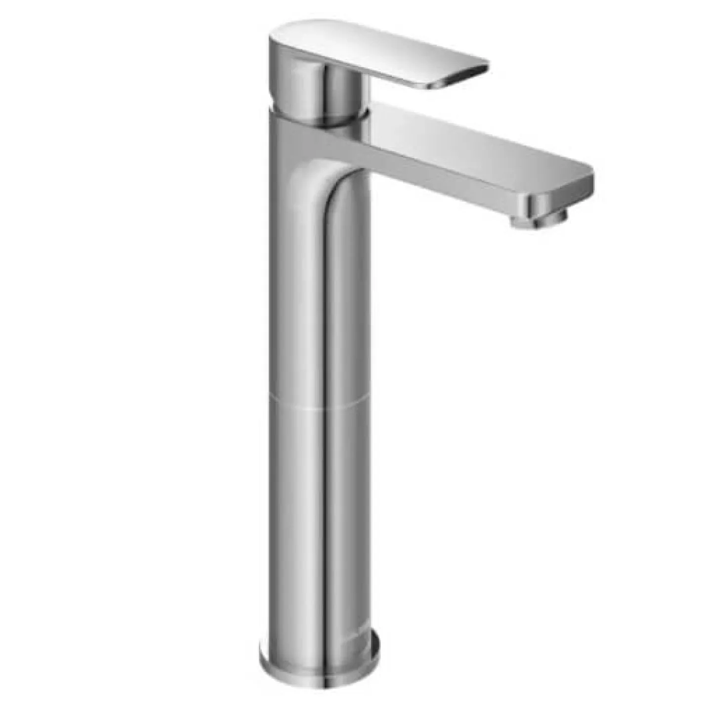Смеситель для раковины Kohlman Texen хром высокий (QB170T) - Фото 3