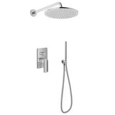 Душова система Kohlman TEXEN 20 CHROME + BOX прихований монтаж (QW210TR20)