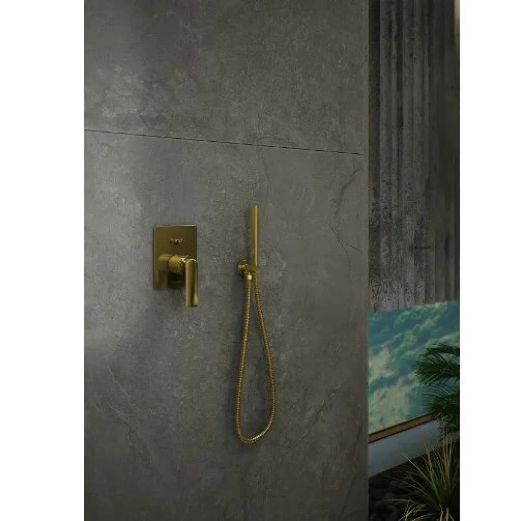 Душова система Kohlman EXPERIENCE 30 GOLD + BOX прихований монтаж (QW210EGDR30)- Фото 3