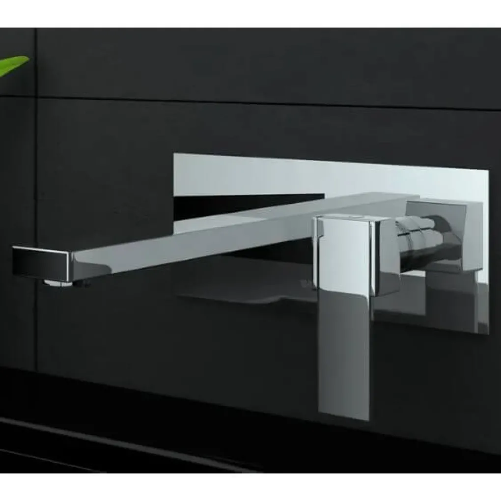 Змішувач для раковини Kohlman Excelent 01 хром + BOX прихованого монтажа (QW188H)  - Фото 2