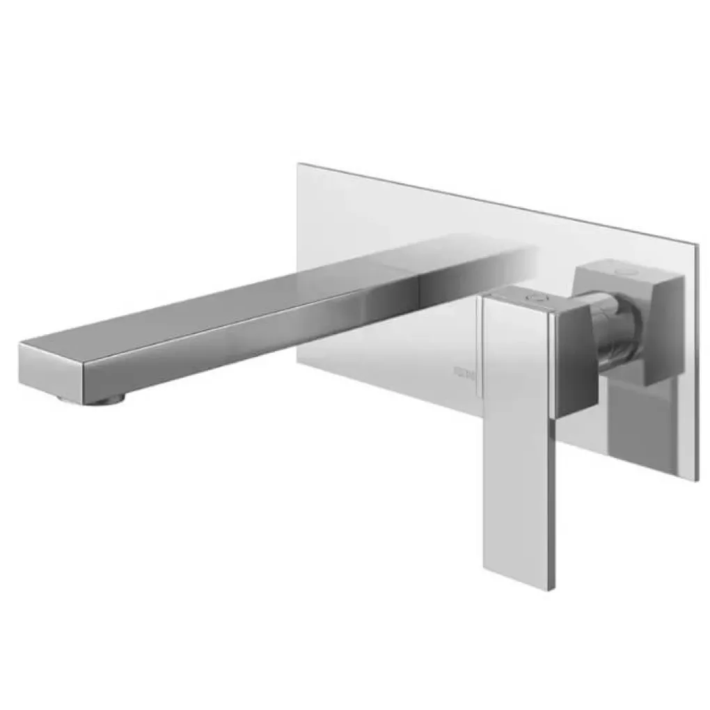 Змішувач для раковини Kohlman Excelent 01 хром + BOX прихованого монтажа (QW188H)  - Фото 1