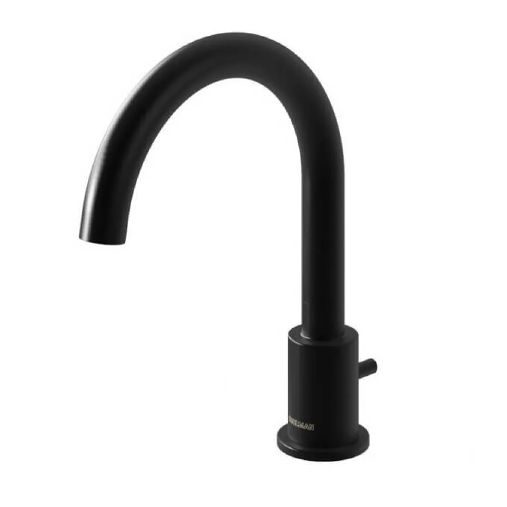 Змішувач на борт ванни Kohlman Axel Black QB241AB- Фото 3
