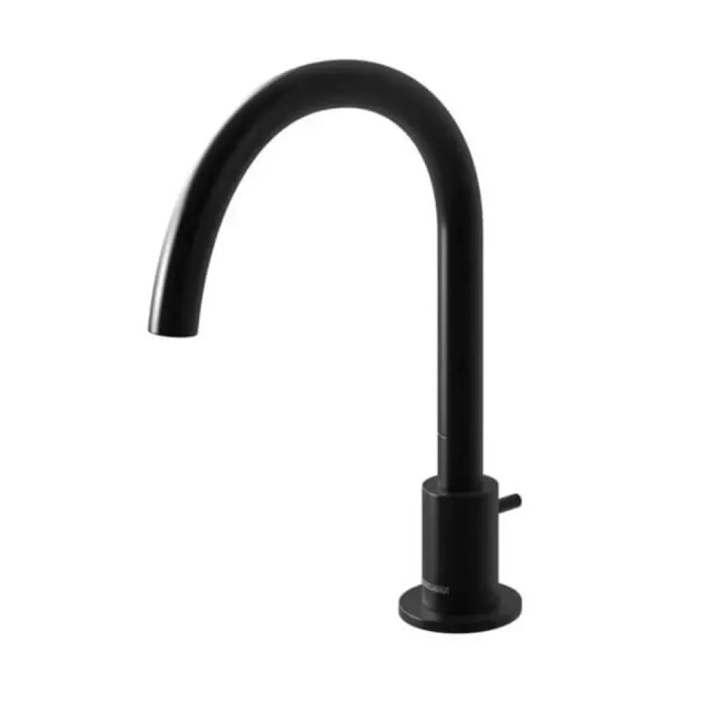 Змішувач на борт ванни Kohlman Roxin Black QB241RB- Фото 3