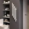 Полотенцесушитель электрический Kosser Стойка каскад 1100х280 ЕR с таймером белый (РСК01ERLW)- Фото 3