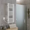 Электрический полотенцесушитель Kosser Лестница Герда 1200х300/18 EL таймер белый (ДГ10ELW)- Фото 4