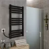 Электрический полотенцесушитель Kosser Лестница Герда 1200х400/18 EL таймер черный (ДГ09EL)- Фото 4