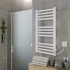 Электрический полотенцесушитель Kosser Лестница Герда 1200х400/18 ER таймер белый (ДГ09ERW)- Фото 4