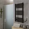 Електрична рушникосушка Kosser Драбинка Герда 1200х400/18 ER таймер чорний (ДГ09ER)- Фото 4