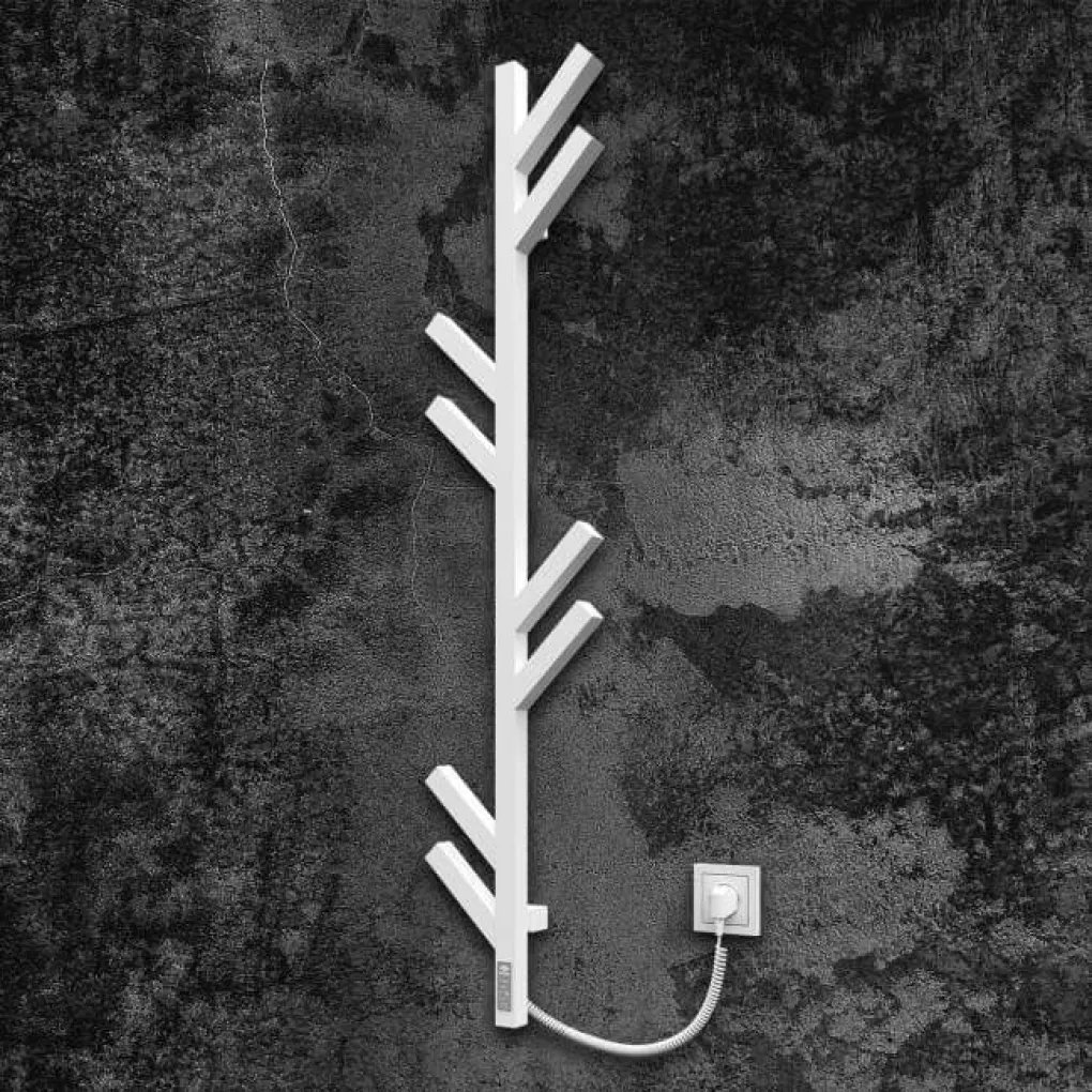 Електрична рушникосушка Kosser Мадера 1200x255 ERL таймер білий- Фото 1