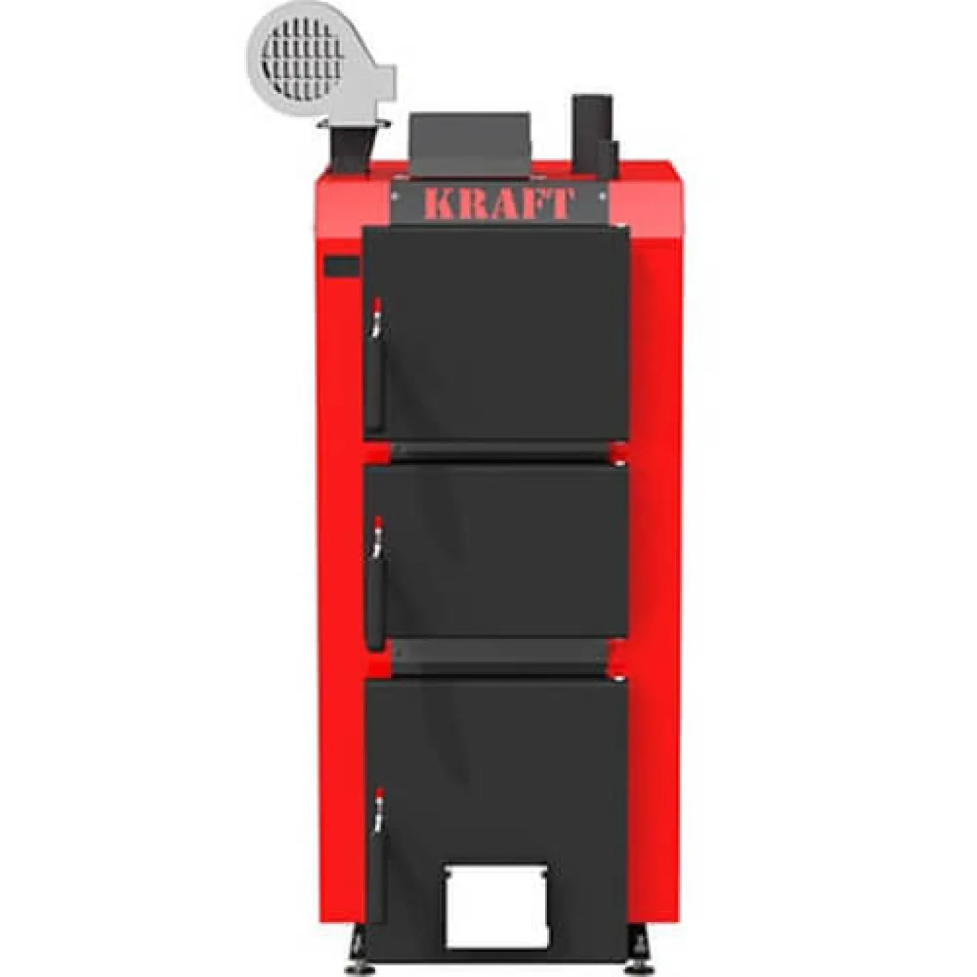 Твердотопливный котел длительного горения Kraft S 30 кВт (автоматика) - Фото 1