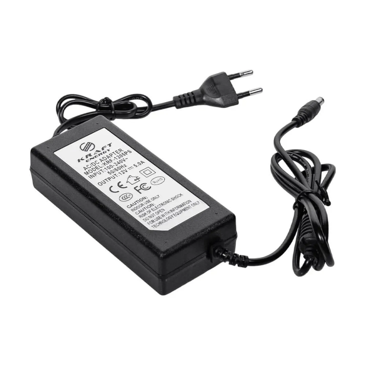 Блок питания KRF-1205PS Kraft 12V/5A - Фото 3
