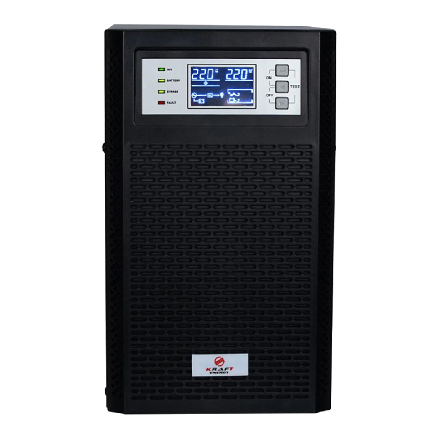 Джерело безперебійного живлення Kraft KRF-T6000VA/6KW(LCD)Ex Pro Online UPS - Фото 1