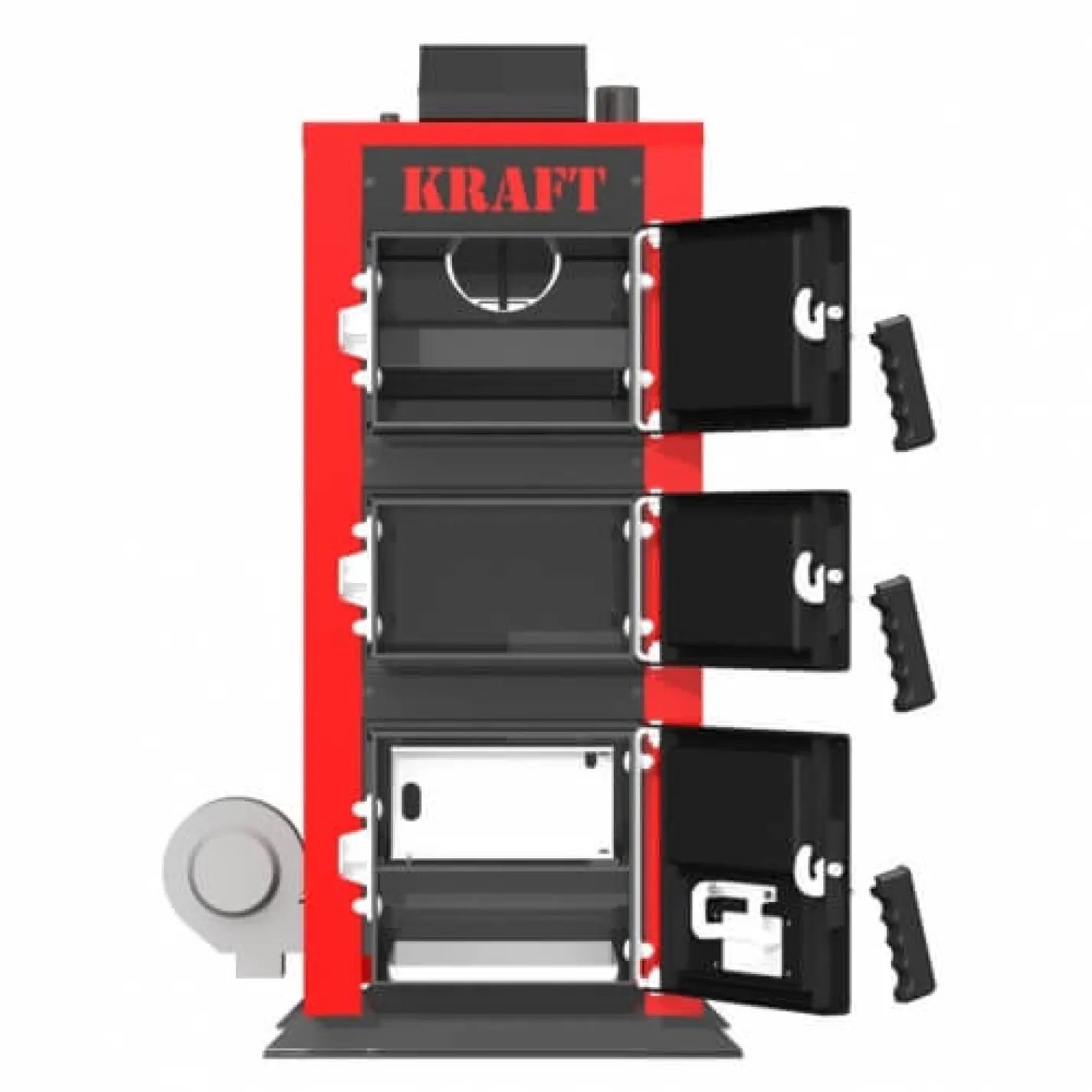 Твердопаливний котел на вугіллі Kraft К 12 з автоматичним керуванням - Фото 7