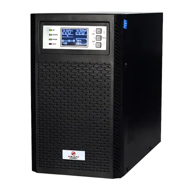 Джерело безперебійного живлення Kraft KRF-T3000VA/2400W(LCD) Pro Online UPS