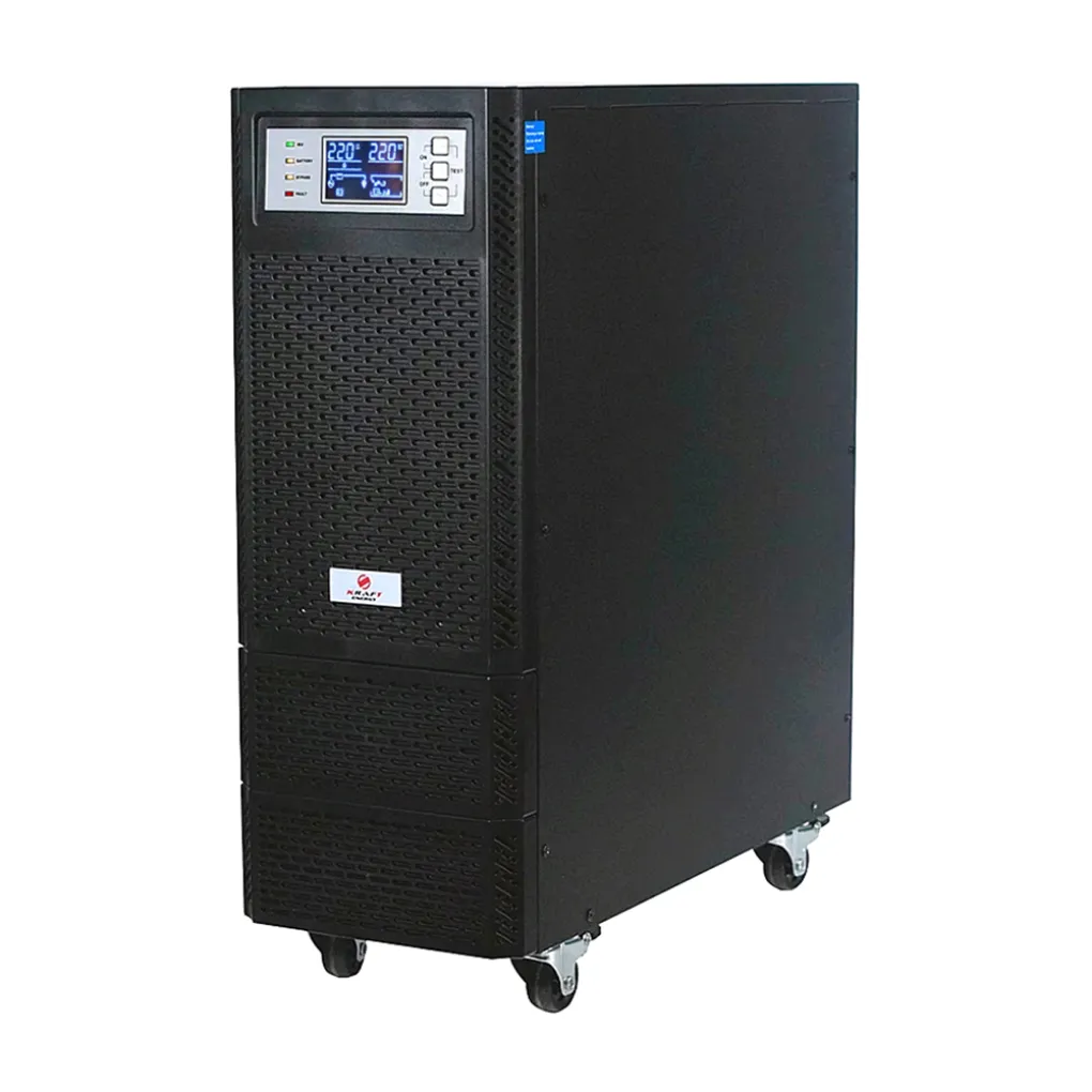 Источник бесперебойного питания Kraft KRF-T6000VA/5400W(LCD) Pro Online UPS- Фото 1