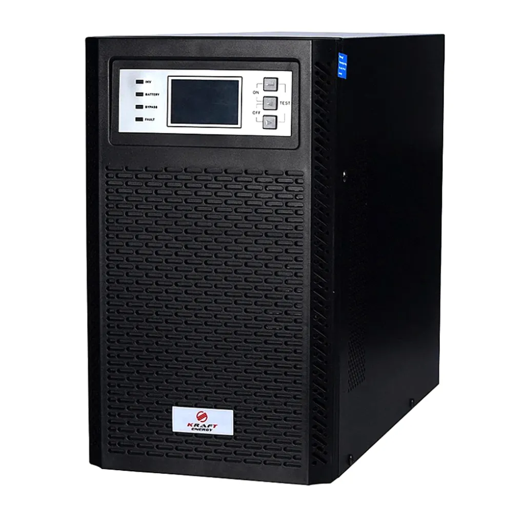 Джерело безперебійного живлення Kraft KRF-T6000VA/6KW(LCD)Ex Pro Online UPS- Фото 3