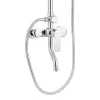 Набір 3 в 1 Kroner душова система Armada-C064K + змішувач Armada-C010 + змішувач Bidet-C082- Фото 2