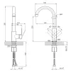 Смеситель для кухни Kroner KRM Main - C030- Фото 4