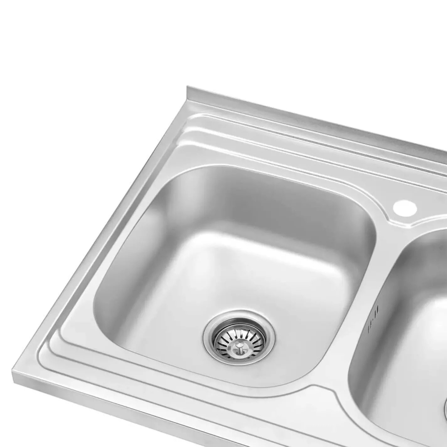 Кухонна мийка накладна Kroner KRP Satin-6080Z - Фото 3